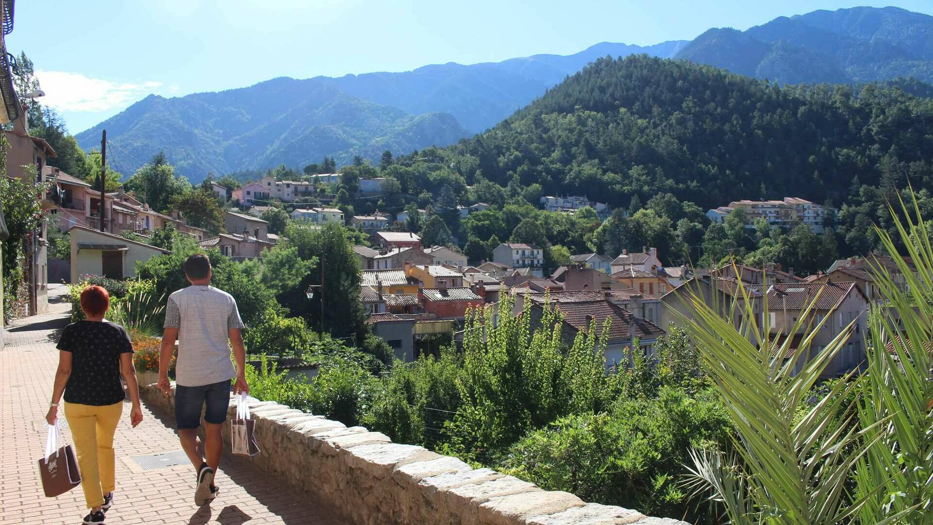 station thermale dans les Pyrénées catalanes