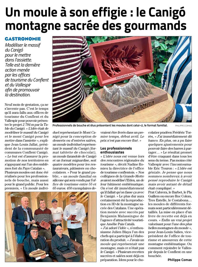 article l'indépendant moule culinaire 2784 m