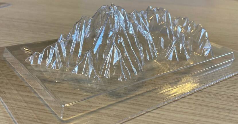 Moule 2784 m, sujet chocolat, filament PETG 